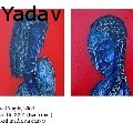Nirmal Yadav - BLUE COUPLE - Mixed Media