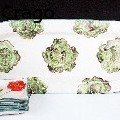 Peggy Crago - Poppies & Lettuce Bread & Oil Set - Ceramics