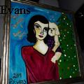 Penni Goode Evans - Sparkle Girl - Oil Painting