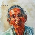 Uday Arts .... - old lady2 - Water Color